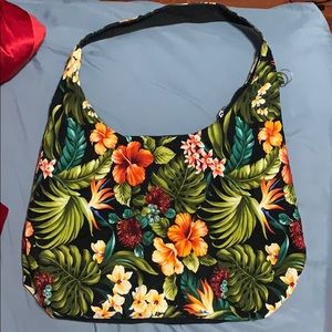 Hawaiian Print Tote